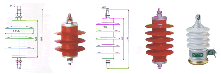 HY5CZ-3.8/13.5、HY5CZ-7.6/24高压氧化锌避雷器