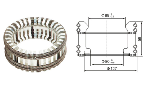 GC5-3150A(GC5-2500A)捆绑式触头127×59(64片)