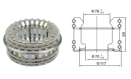 GC5-2000A梅花触头117×59(36片)